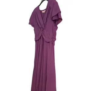 Liang Liang Purple High Low Dress Size missing - Pit to pit 19” across thumbnail 3