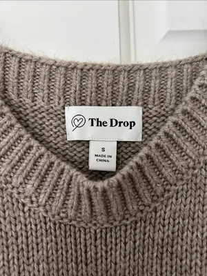 Taupe Ruffle-Hem Knit Tank Top thumbnail 2
