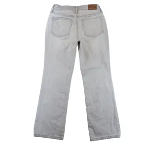 Madewell Slim Demi-Boot High Rise‎ Gray Jeans MC513 Womens 28 Raw Hem Stretch thumbnail 2