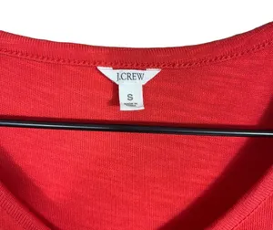 J. Crew Women’s Coral Sleeveless Nautical Button Front A-Line Dress #88409 Size S thumbnail 3