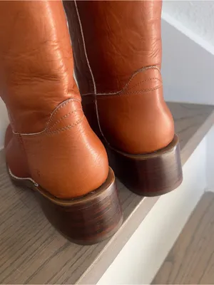 Frye Campus 14L Riding Boots in Saddle Brown Montana Leather NWOB thumbnail 7