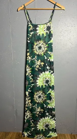 Peppermayo Exclusive NWT Love On The Run Maxi Dress - Jungle. Size 2 thumbnail 3
