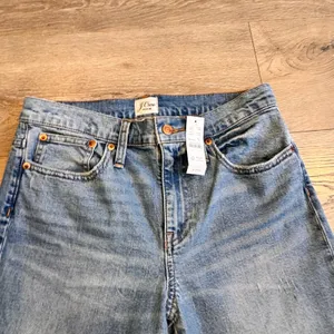 NWT J. Crew Slim Boyfriend Jeans Size 26 Light Wash Denim Womens‎ Casual thumbnail 4