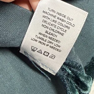John Mark Dark Green Velvet Tunic Shirt Long Sleeve Collared Viscose Blend M thumbnail 7