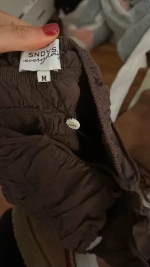 SNDYS Revolve Brown Maxi Dress Everyday Halter Tahlia Chocolate Medium thumbnail 3