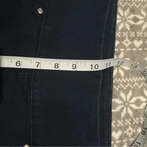 Spanx High Rise Side Zip Alexia‎ StretchSkinny Jeans Indigo Large Minimalist thumbnail 11