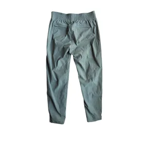 Athleta Lightweight Hiking Travel Pants Sage Green Zip Ankle Size 2 thumbnail 2