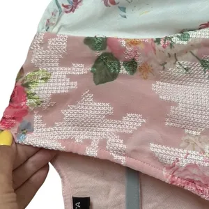 Anthropologie Hemant & Nandita Pink Embroidered Rose Garden Peplum‎ Blouse XS thumbnail 11