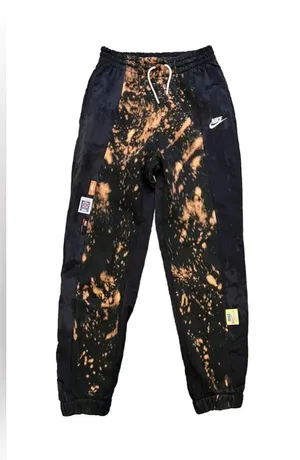 Nike Sportswear Oregon USA Women’s Bleached Black Sweatpants Joggers Size XS thumbnail 1
