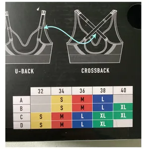 PUMA Womans 2 Pack Seamless Sports Bra L White and Violet thumbnail 3