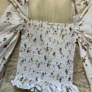 REFORMATION Tangerine Top In Orchard 100% Linen thumbnail 3