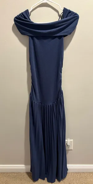 Revolve Lioness Strapless Navy Dress thumbnail 2