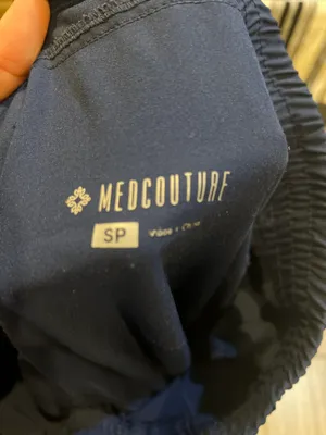 Med Couture Jogger Scrub Pants Sz SP! No :( thumbnail 3