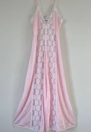 Vintage Maxi Nightgown Slip thumbnail 6