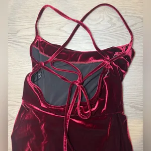 Amanda Uprichard Jasalina Velvet‎ Mini Dress in Wine Red Size S thumbnail 7