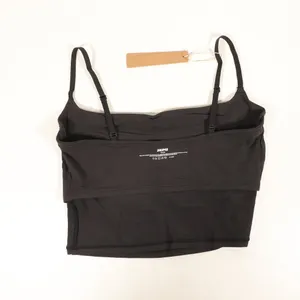 NWT SKIMS Fits Everybody Cropped Cami in Onyx thumbnail 8