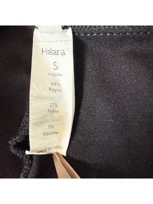 Halara Flex High Waisted Pockets Ankle Length Work Pants Womens Small Reg Black thumbnail 4