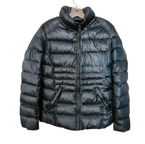 Andrew Marc Green Teal Lightweight Duck Down Puffer Coat Jacket Womens Sz M thumbnail 1