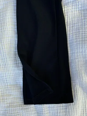 ZARA Flare Leg Black Pants thumbnail 3