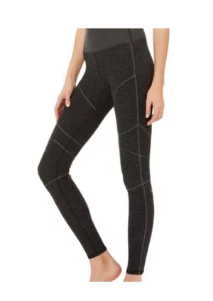 Alo Alosoft Revel Leggings Black/Gray Heathered thumbnail 2