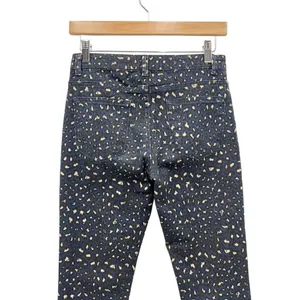 Whistles Low Rise Skinny Jeans in Leopard Print size 26 thumbnail 6