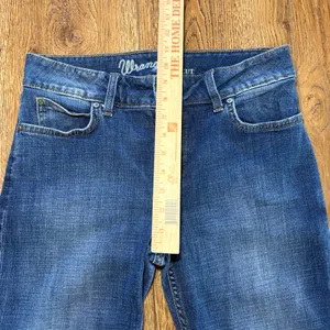 Wrangler Bootcut blue‎ Jeans Medium Wash Stretch Denim Womens 30x32 y2k western thumbnail 4