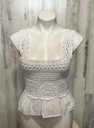 White blouse White Size XS thumbnail 1