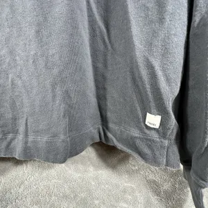 Vuori Women's XL Halo Essential Hoodie Gray Black Charcoal Cropped Lounge Yoga thumbnail 2