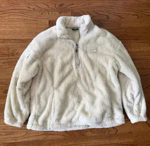 New Balance fuzzy quarter zip thumbnail 1