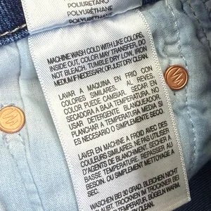 Mother The Stunner Step Fray High Rise Skinny Jeans Dark Wash Size 26 thumbnail 11