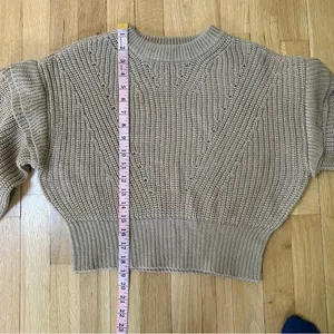 Derek Heart Women's Knit Sweater in Tan thumbnail 6