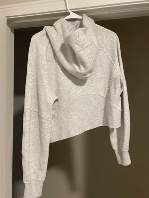 Lululemon Heather Grey Scuba Hoodie thumbnail 4
