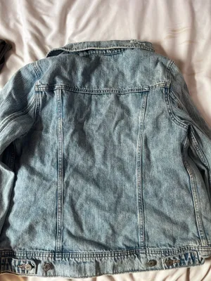 Old Navy Distressed Acid Washed Jean Jacket thumbnail 2