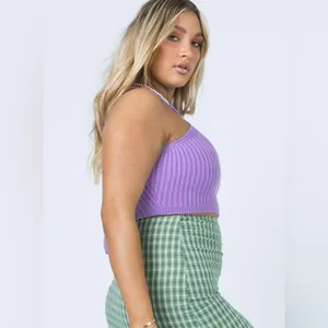 Princess Polly Jonas Top in Purple Size S/M thumbnail 3