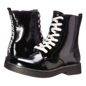 Rocket Dog lace-up combat moto boots Size 10 thumbnail 1