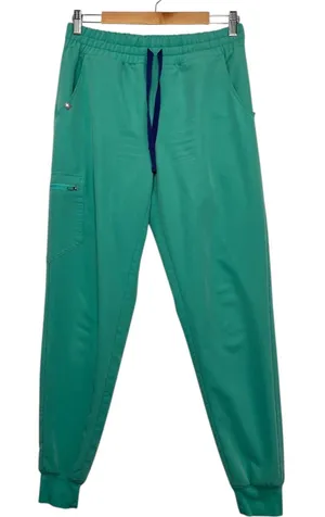 Figs Joggers Scrub Pants Women Small Green High Waist Zamora Technical Utility thumbnail 1