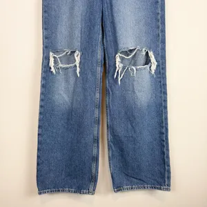 Levi’s Premium High Loose Distressed Wide Leg Jeans‎ Size 26 thumbnail 7