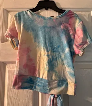 Faded Rose Cropped Tee thumbnail 1