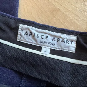 APIECE APART Navy Camilla Trouser Pants‎ Size 2 thumbnail 4
