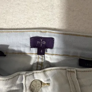 NYDJ Women Light Blue Legging Skinny Jeans Size 4 Stretch Denim Made in USA thumbnail 2