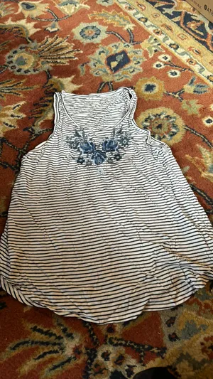 American Eagle Outfitters Striped Tank thumbnail 1