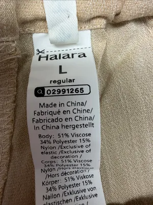 HALARA High Waisted Wide Leg Casual Pants with Pockets thumbnail 7