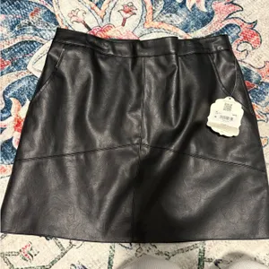 Altar'd State Leather SKirt thumbnail 1