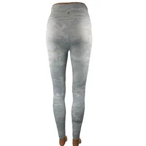 Lululemon Wunder Under Gray Camo Camouflage Skinny Activewear Leggings Pants 4 thumbnail 3
