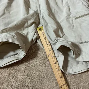 Simms Fishing Gorpcore 3XDRY Shorts‎ Womens XS Stone Beige Nylon Hiking Outdoor thumbnail 7