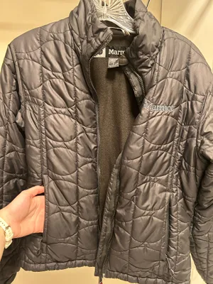 Black Marmot Coat Small Puffer thumbnail 4