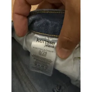 Kensie women’s high rise wide leg denim jeans – Size 0 thumbnail 4