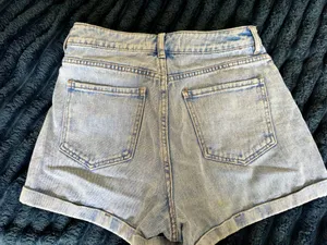 PacSun Shorts Denim Mom Light Wash thumbnail 3