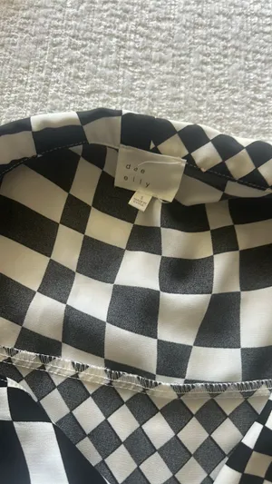 Dee Elly checkered cropped top   thumbnail 4
