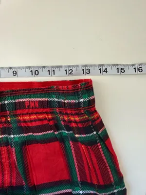 Victoria’s Secret PINK Pajama Pants Red Tartan Plaid Sleepwear thumbnail 8